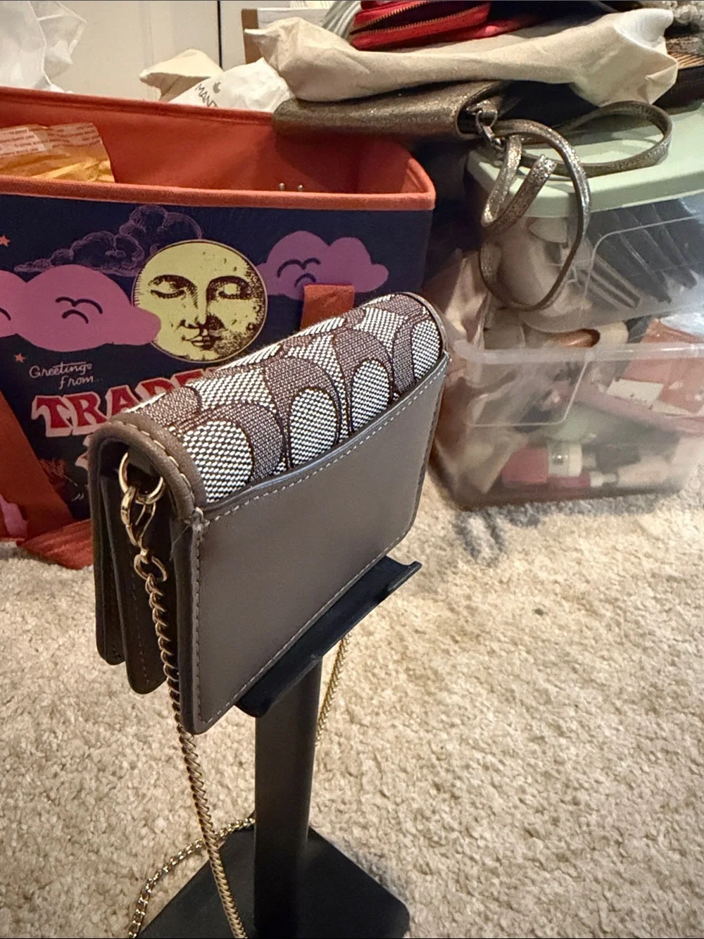 Coach signature jacquard